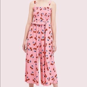 NWT Kate Spade Cherry Toss Jumpsuit!